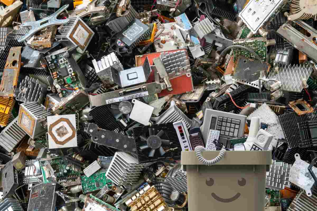 smaltire rifiuti elettronici