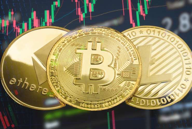 criptovalute e grafico